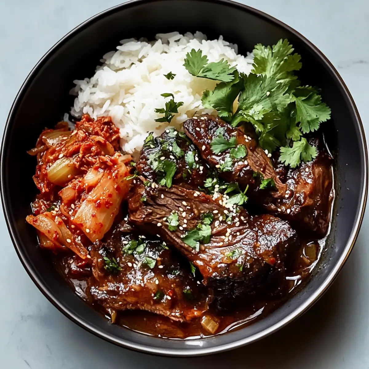 Korean Style Pot Roast