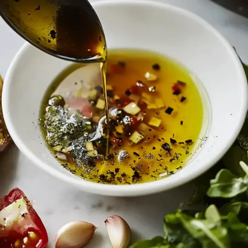 Homemade Oil and Vinegar Dressing