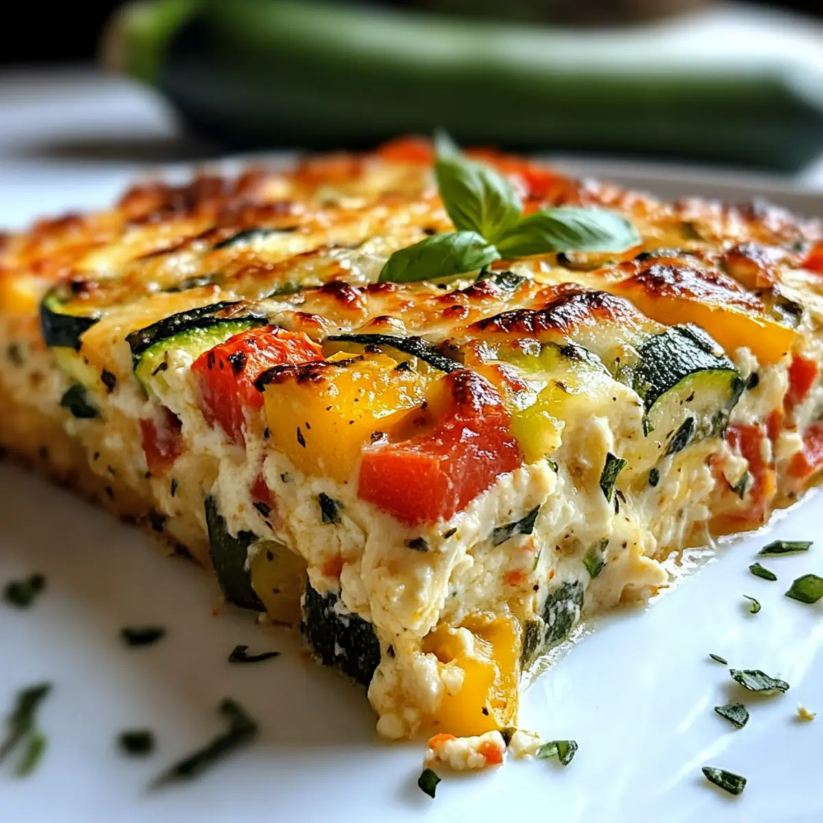 Cottage Cheese and Veggie Bake