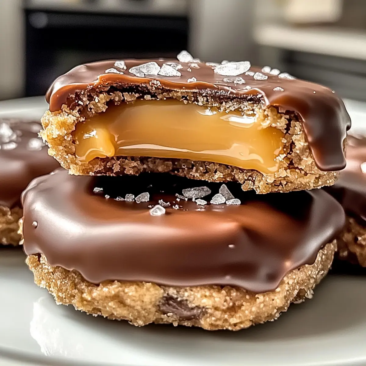 Peanut Butter Caramel Cookies