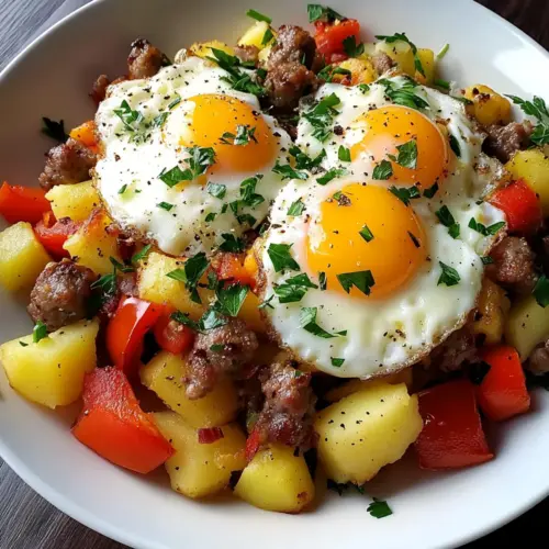 Hearty Brunch Breakfast Mess