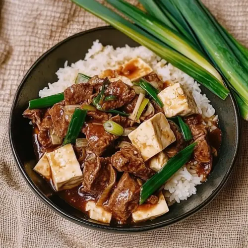 Beef Tofu Stir Fry