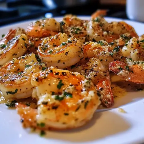 Garlic Parmesan Roasted Shrimp