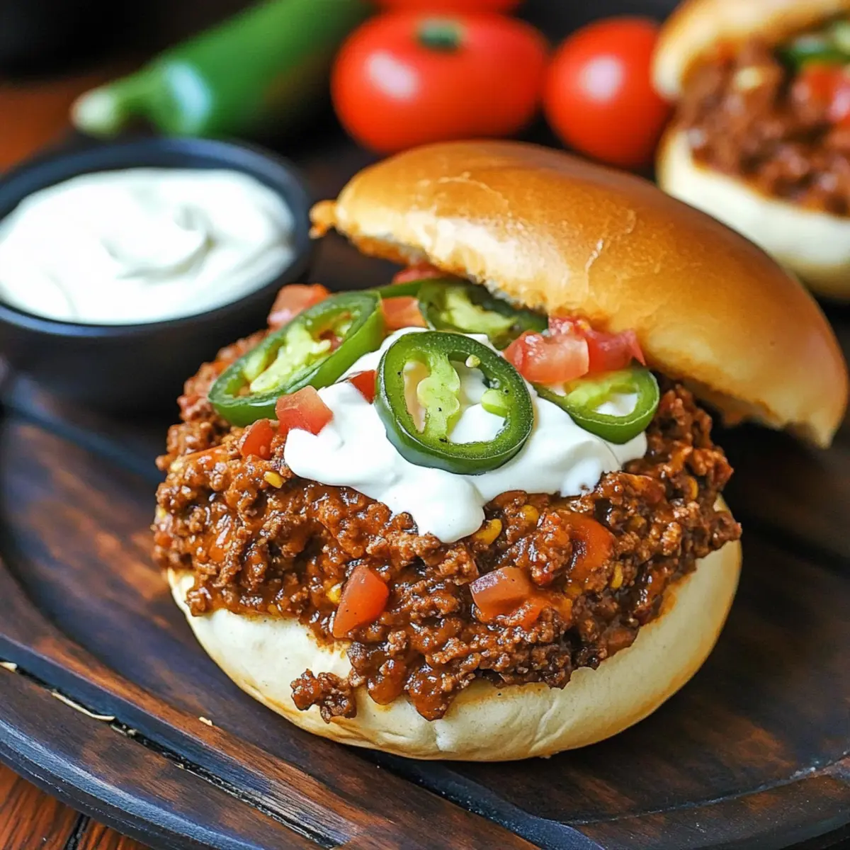 Cheesy Taco Sloppy Joes