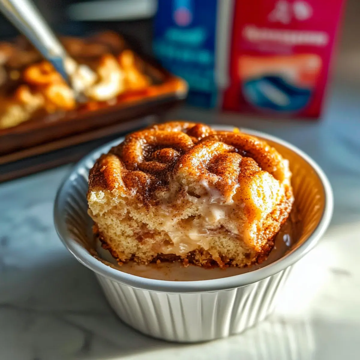 Cinnamon Bun Protein Bake