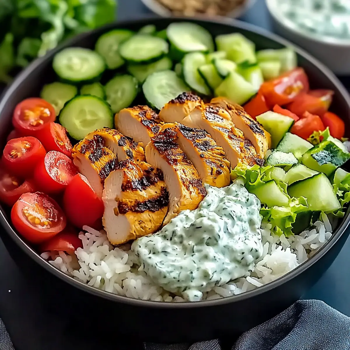 Mediterranean Chicken Bowl