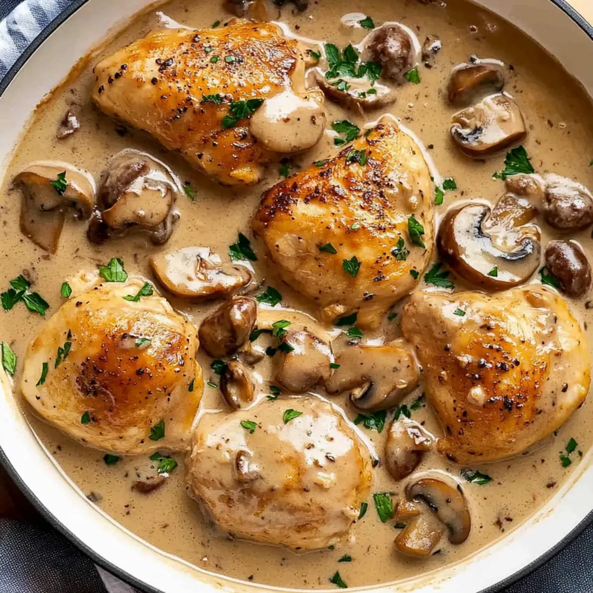 Chicken Fricassée