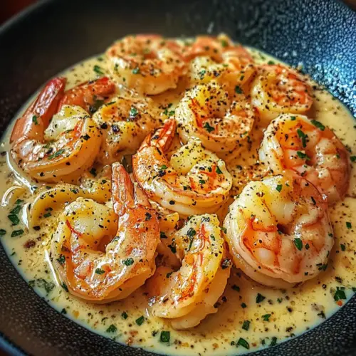 Creamy Garlic Shrimp
