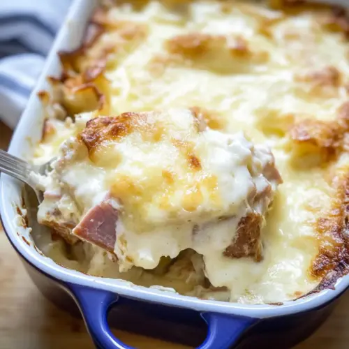 Croque Monsieur Breakfast Casserole