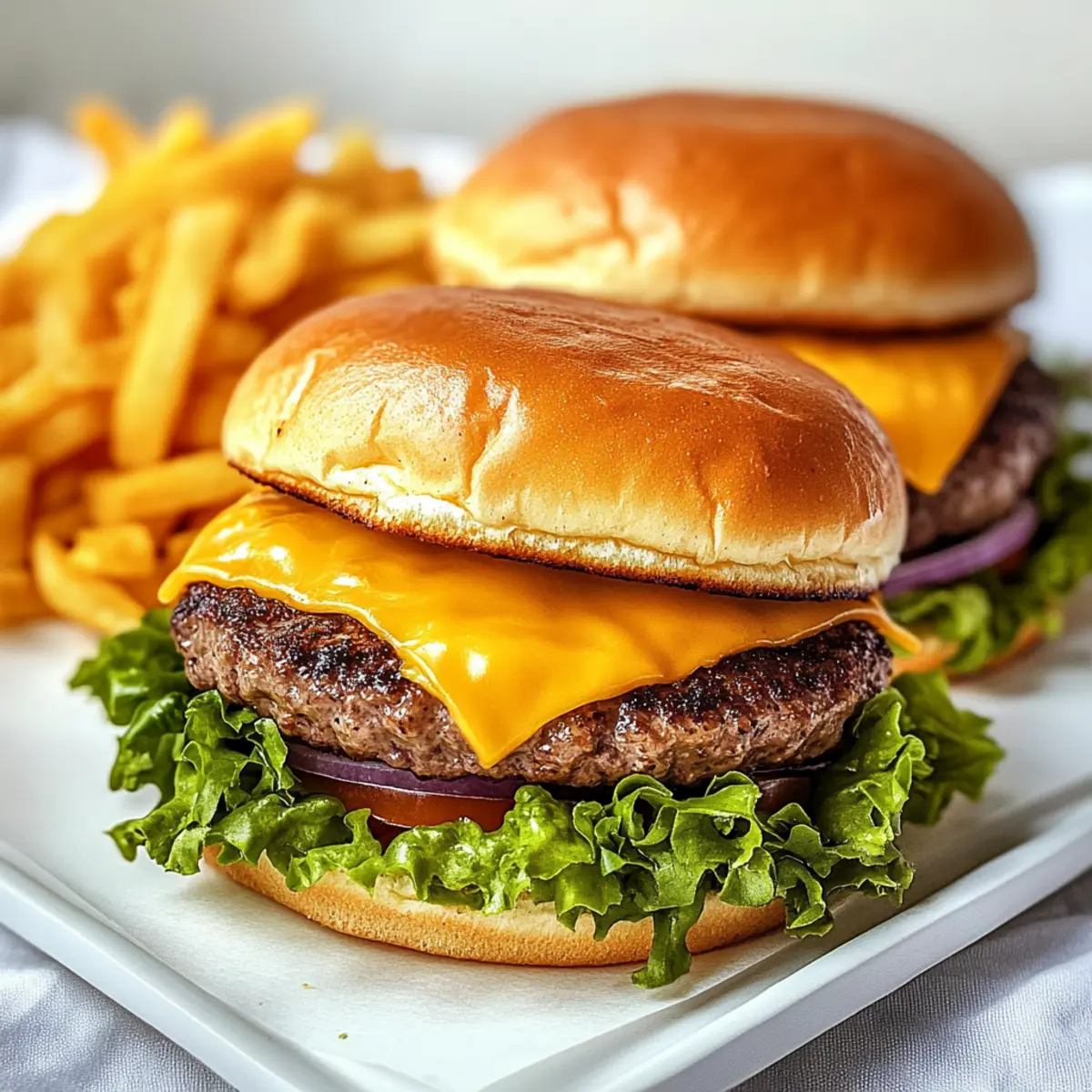 Classic Stovetop Cheeseburger