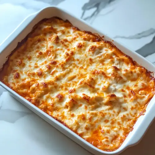 Baked Buffalo Chicken Dip