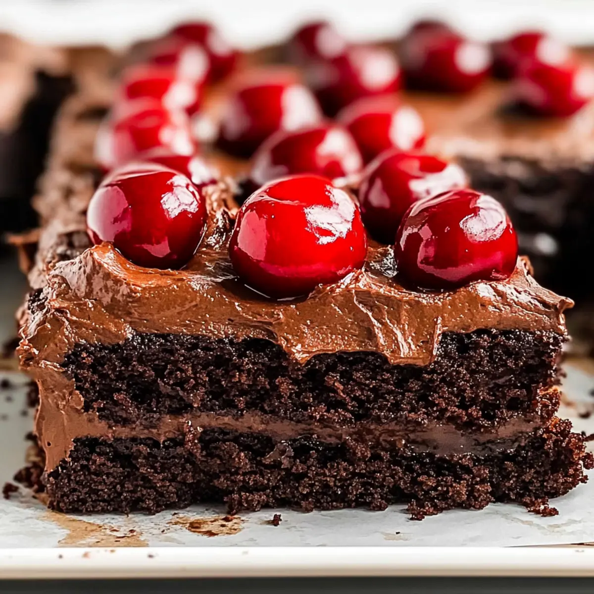 Chocolate Cherry Cake