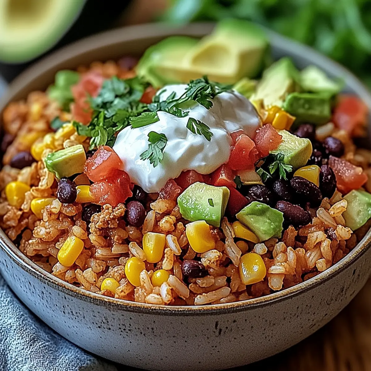 Taco Rice Bowl