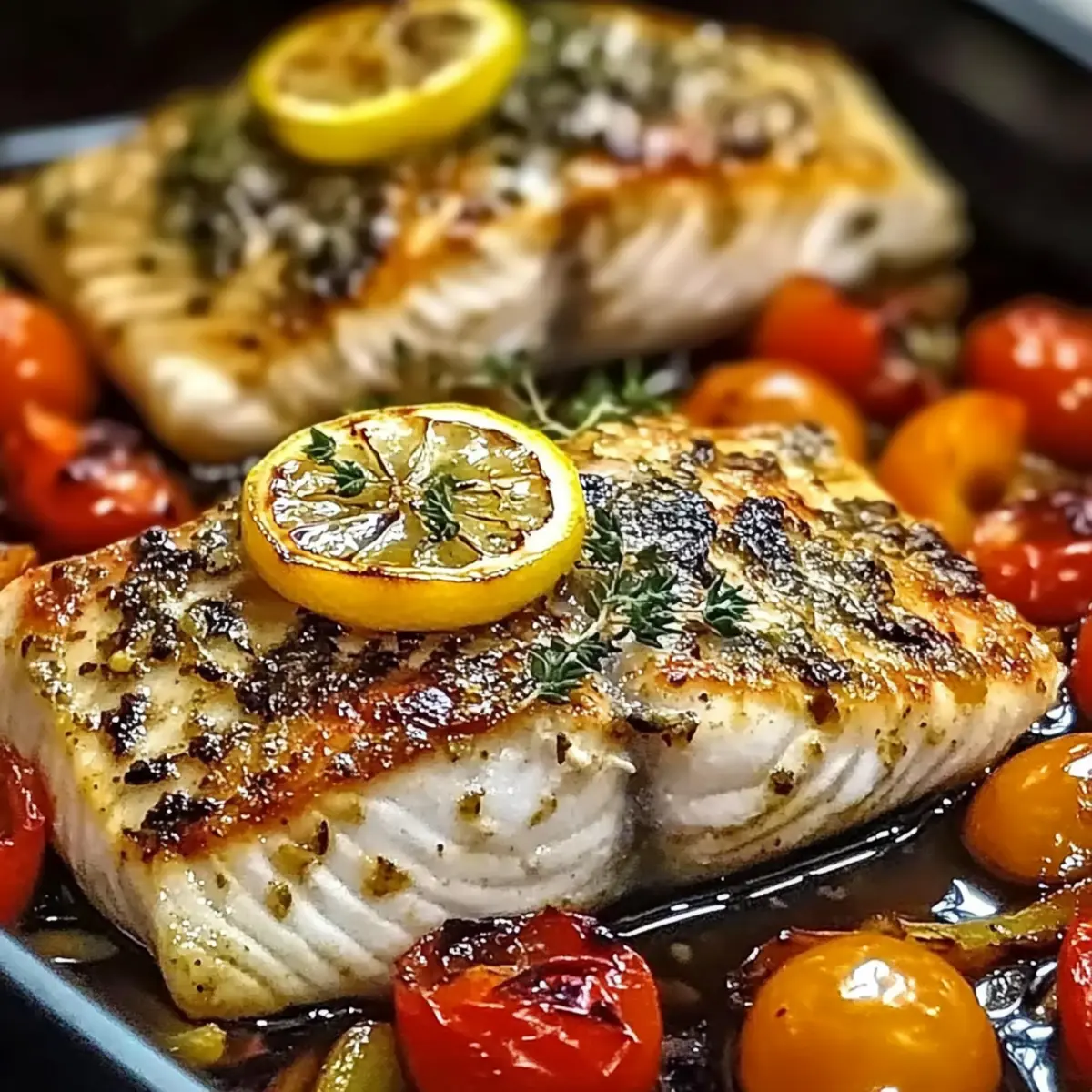 Mediterranean Baked Fish