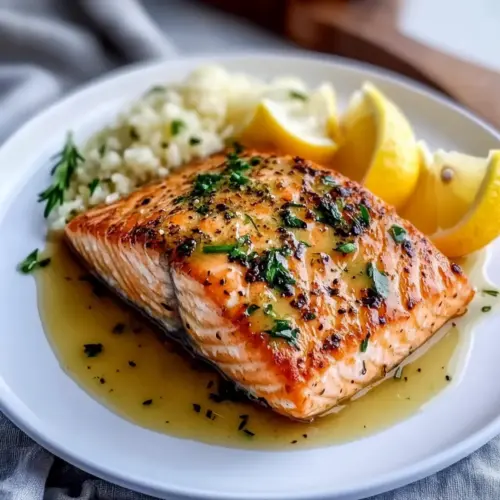 Lemon Garlic Butter Salmon
