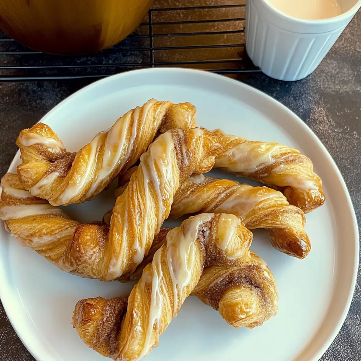 Sour Cream Cinnamon Twists