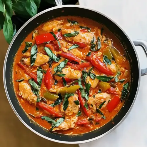 Thai Coconut Red Curry Chicken