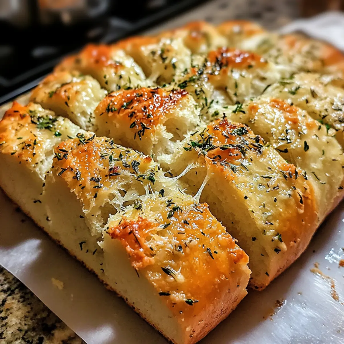 Garlic Parmesan Herb Bread