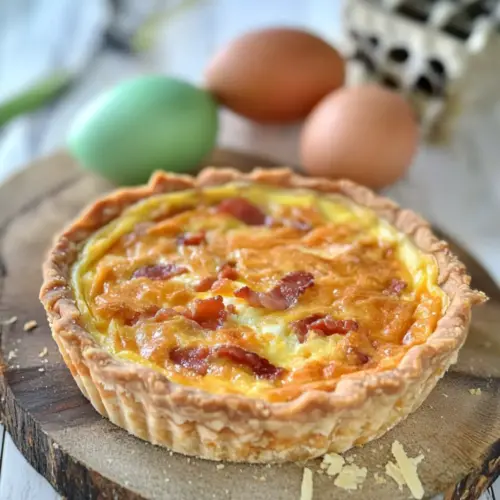 Bacon Cheddar Quiche Recipe