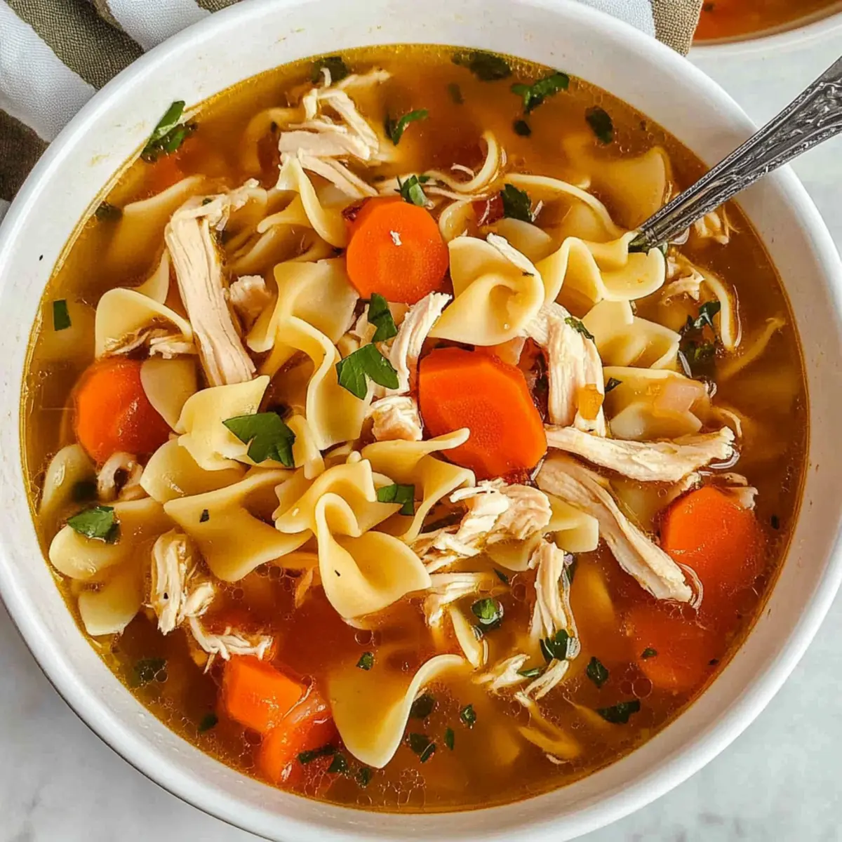 Spicy Chicken Noodle Soup