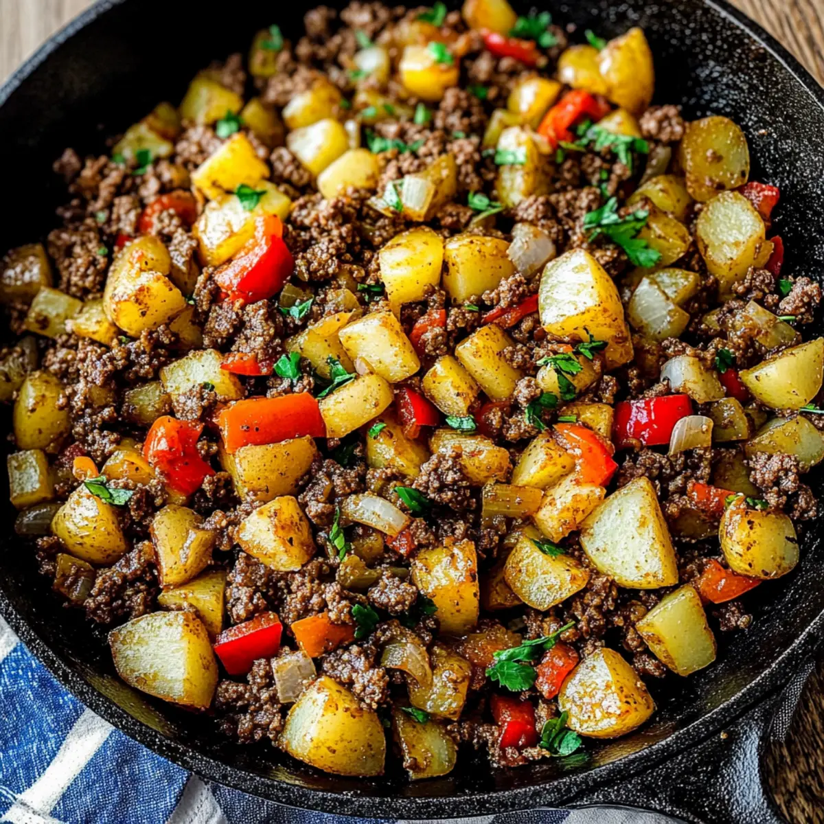 Ground Beef and Potatoes