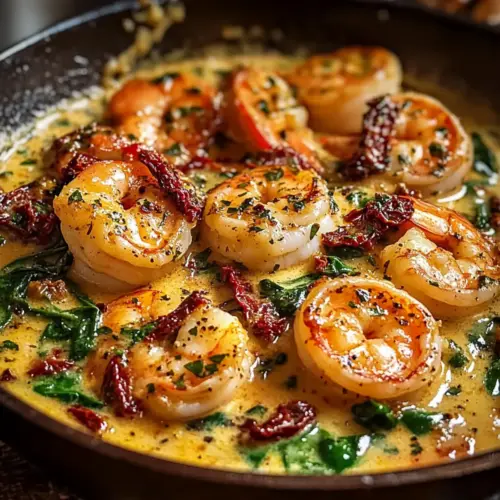 Creamy Tuscan Shrimp