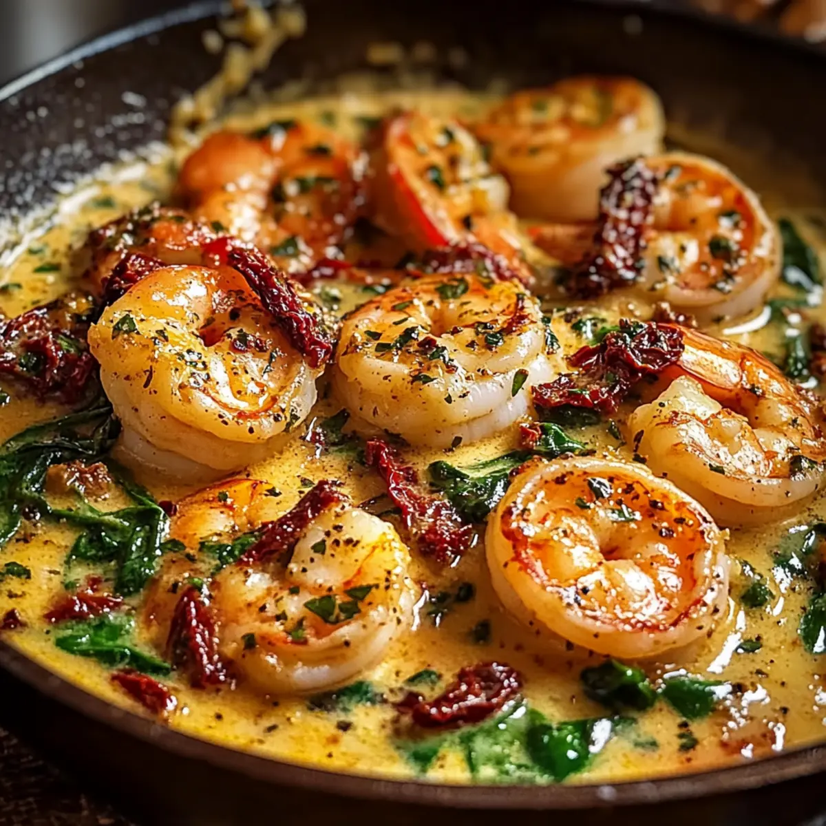 Creamy Tuscan Shrimp