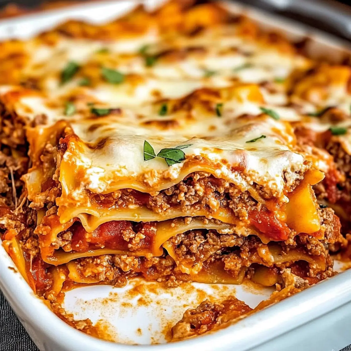 World’s Best Lasagna