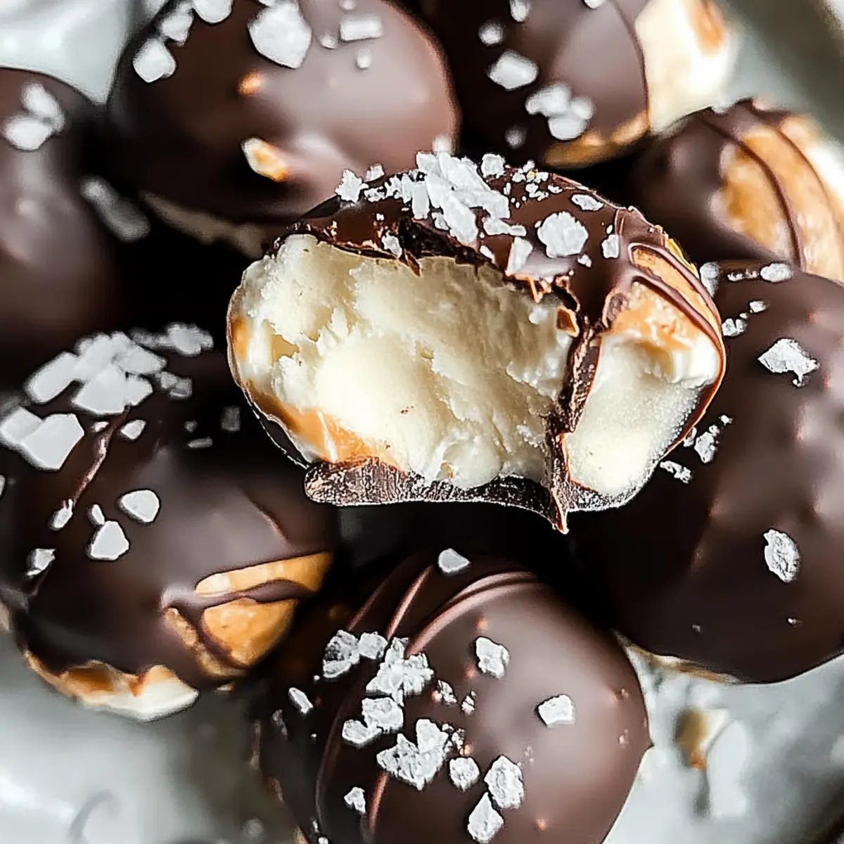 Peanut Butter Greek Yogurt Bites