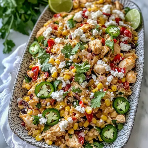 Street Corn-Inspired Chicken Salad