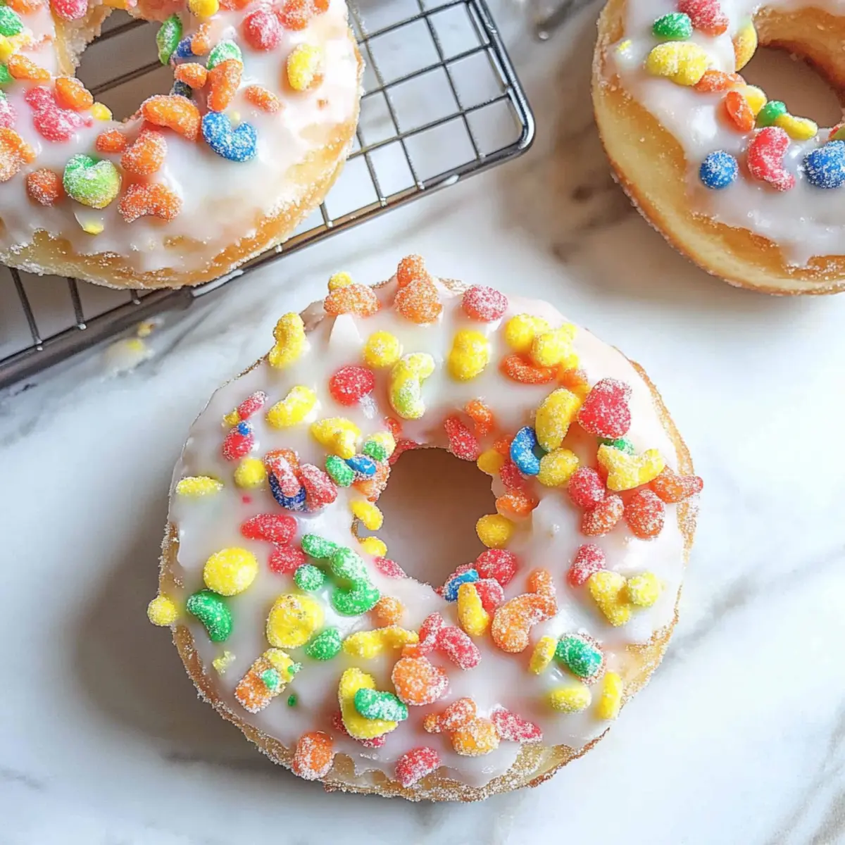 Fruity Pebbles Donuts