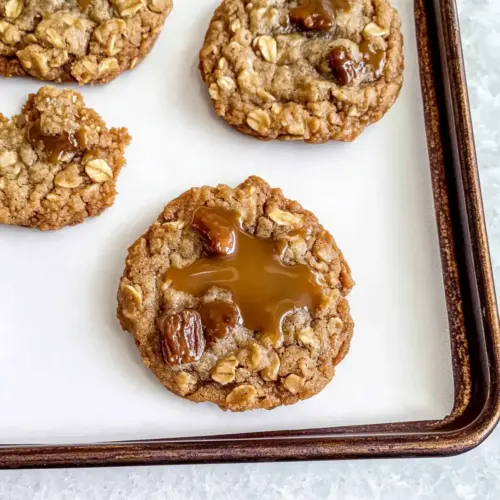 Caramel Oatmeal Cookies