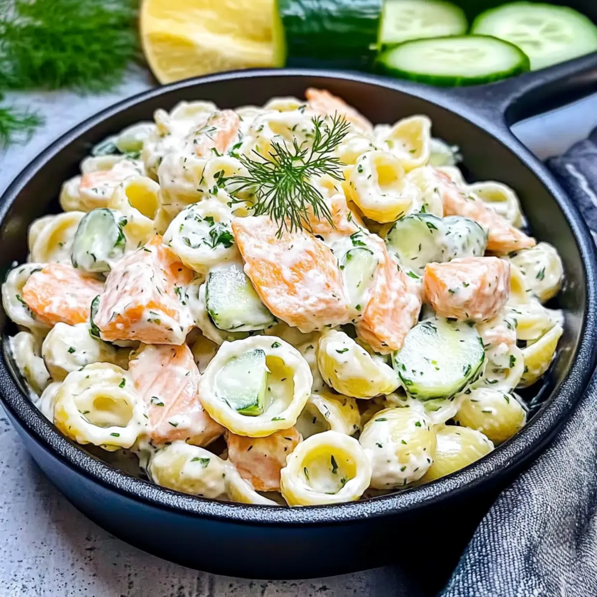 Salmon Pasta Salad