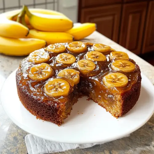 Banana Foster Upside Down Cake