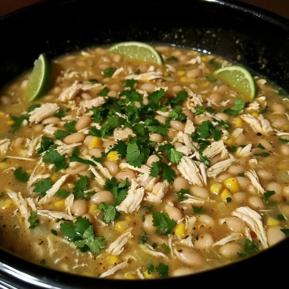 Crockpot White Chicken Chili