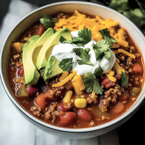 Healthy Crockpot Beef Chili