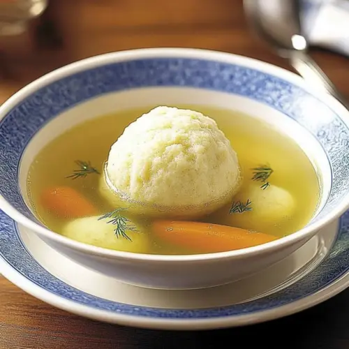 Flavorful Matzo Ball Soup