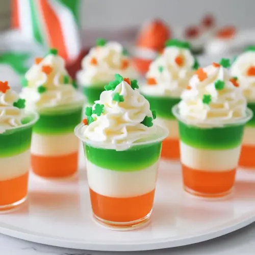 Irish Flag Jello Shots