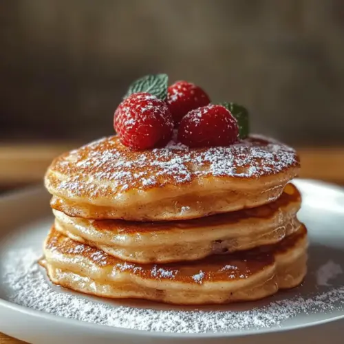 Spanish Churro Pancakes