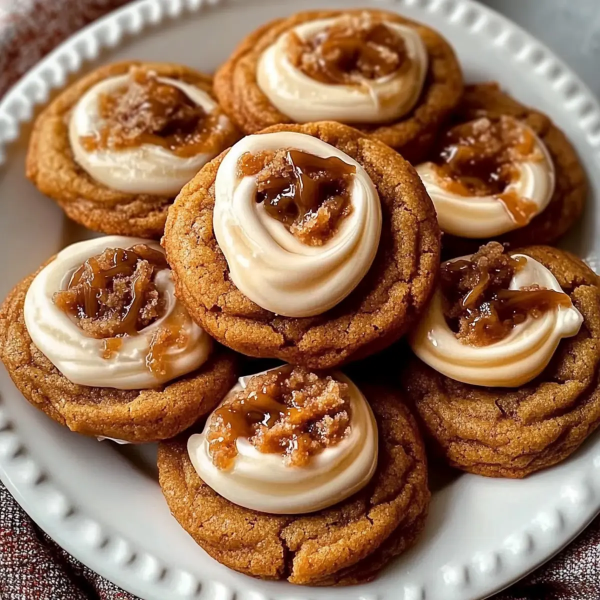 Sticky Toffee Pudding Cookies