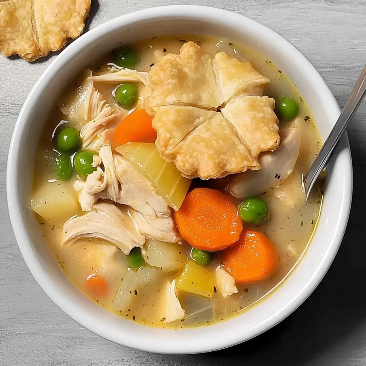 Chicken Potpie Soup