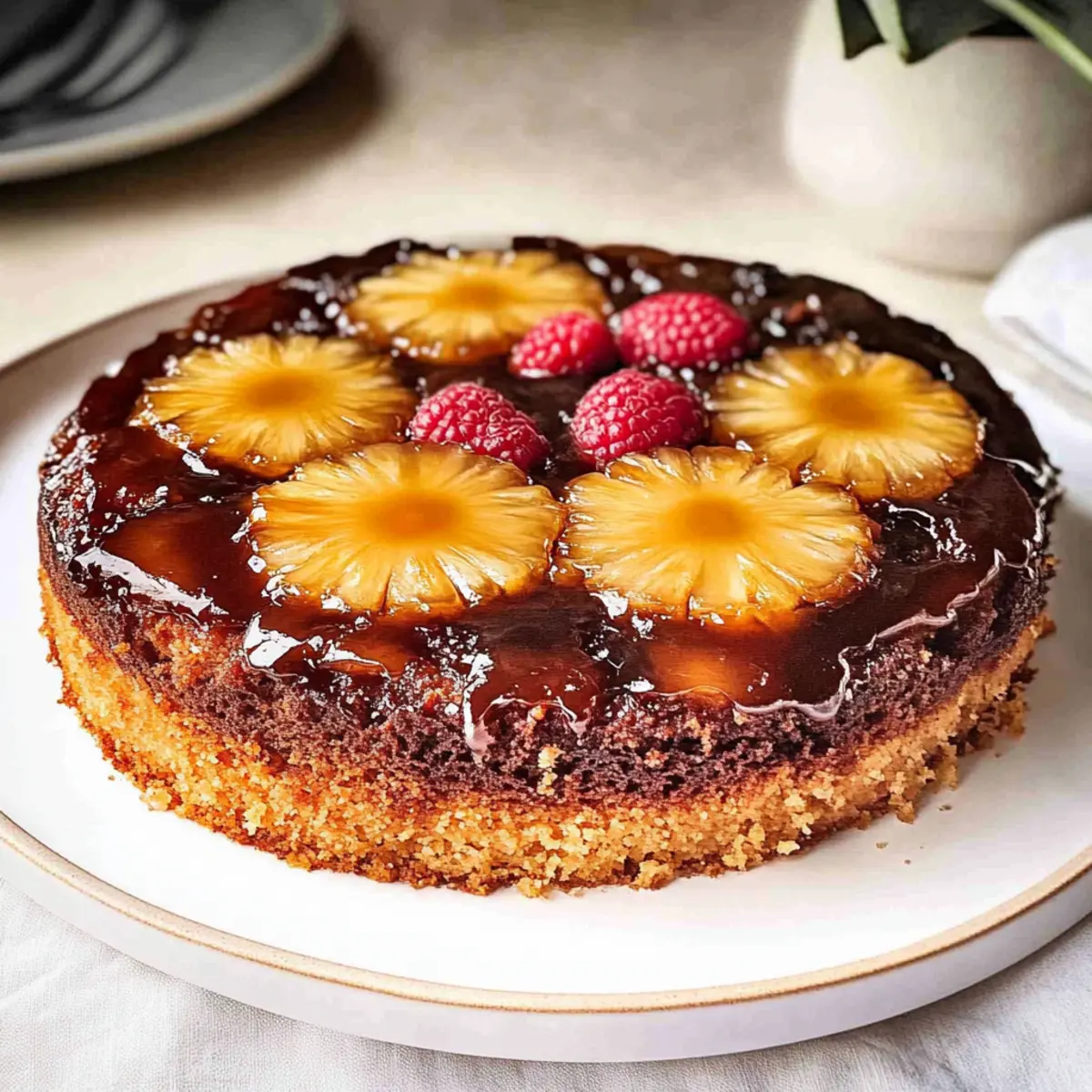 Pineapple Upside Down Cake