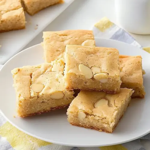 Almond Blondies