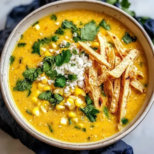 Mexican Street Corn Soup