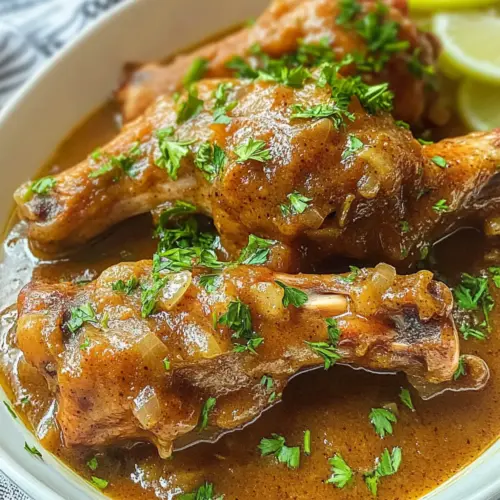 Smothered Turkey Wings
