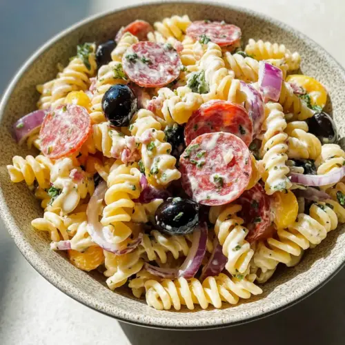 Italian Grinder Pasta Salad