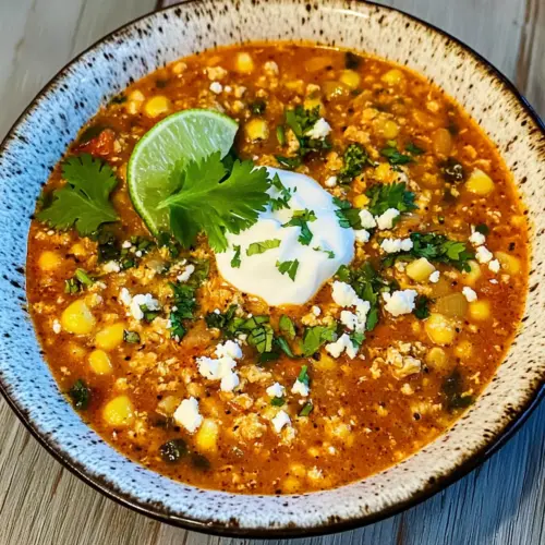 Street Corn Chicken Chili