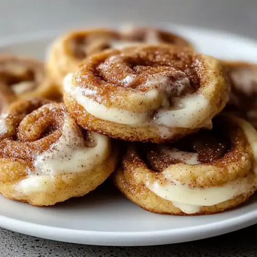 Cinnamon Roll Cheesecake Cookies