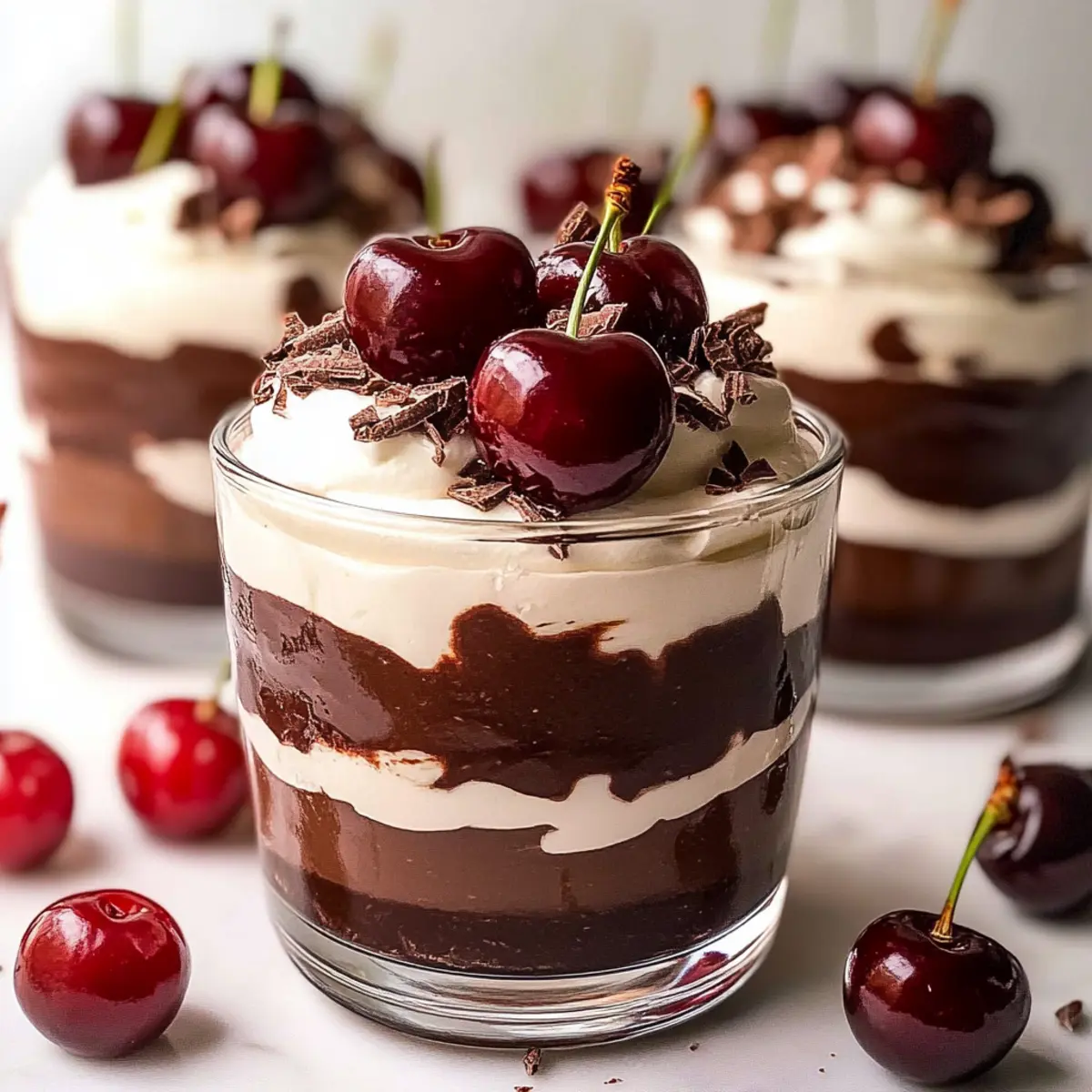 Black Forest Dessert Cups