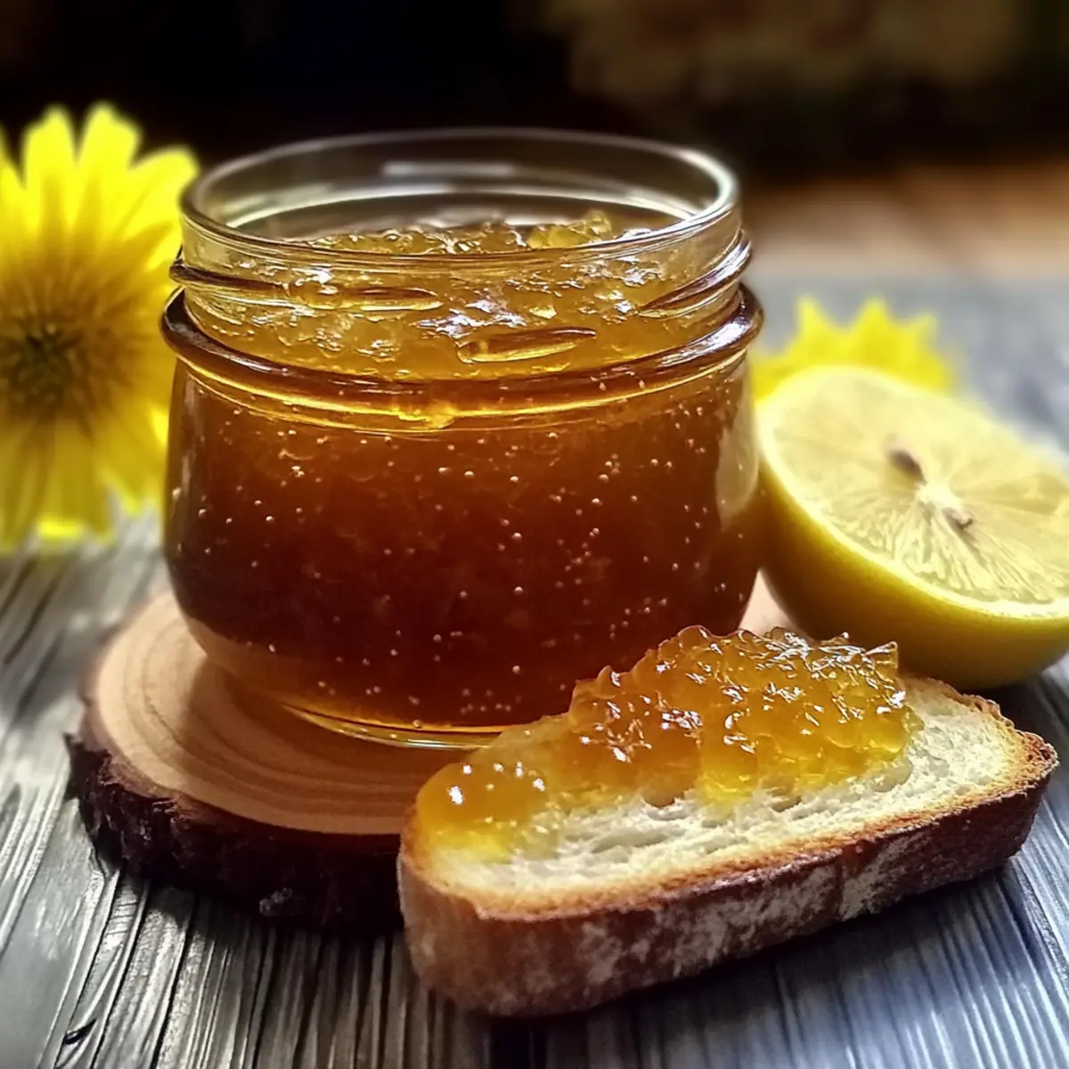 Fresh Dandelion Jelly Recipe